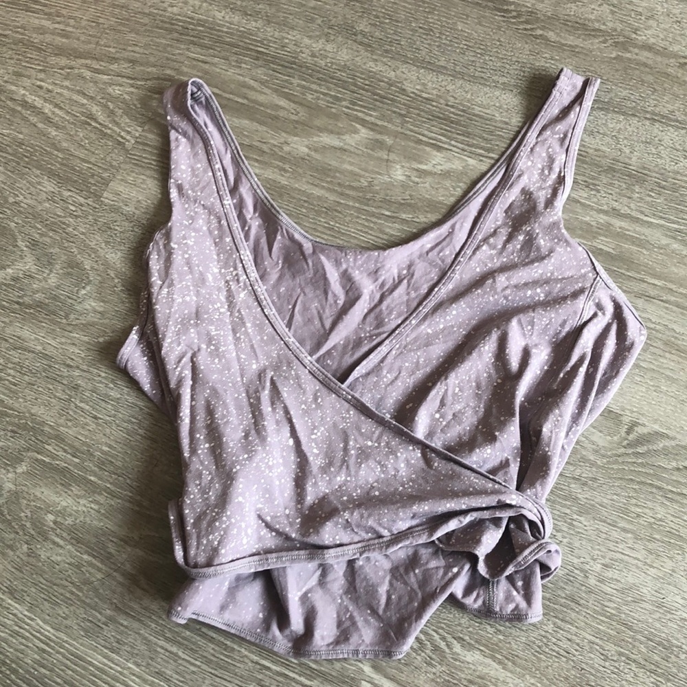 Lululemon Its a Tie tank Splatter Dye Dusty Dawn 6 - Picture 7 of 9